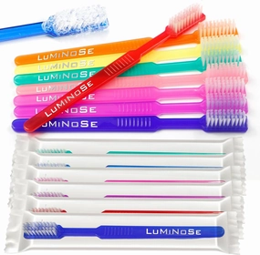 100PCs Disposable Prepasted Toothbrush Convenient Travel Toothbrushes, Portable Oral Care, On-The-Go Cleaning, Easy Use, Travel Essentials, Eco-Friendly Toothbrushes