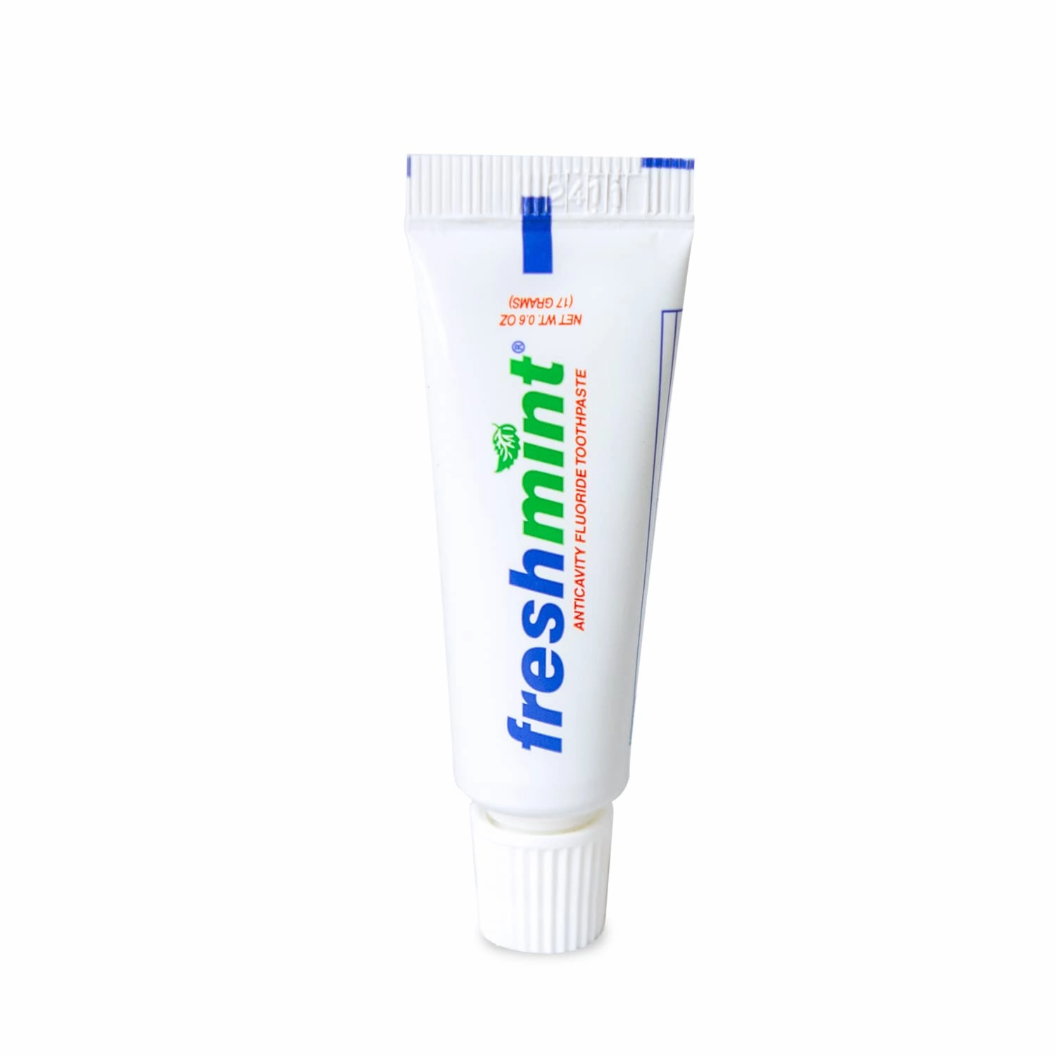 144 Tubes of Freshmint® 0.6 oz. Anticavity Fluoride Toothpaste, Tubes do not have individual boxes for extra savings, Travel Size
