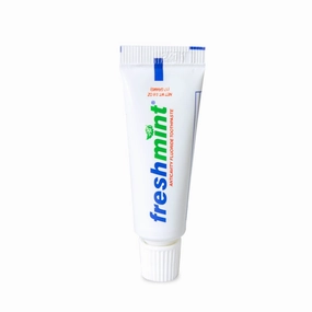 144 Tubes of Freshmint® 0.6 oz. Anticavity Fluoride Toothpaste, Tubes do not have individual boxes for extra savings, Travel Size