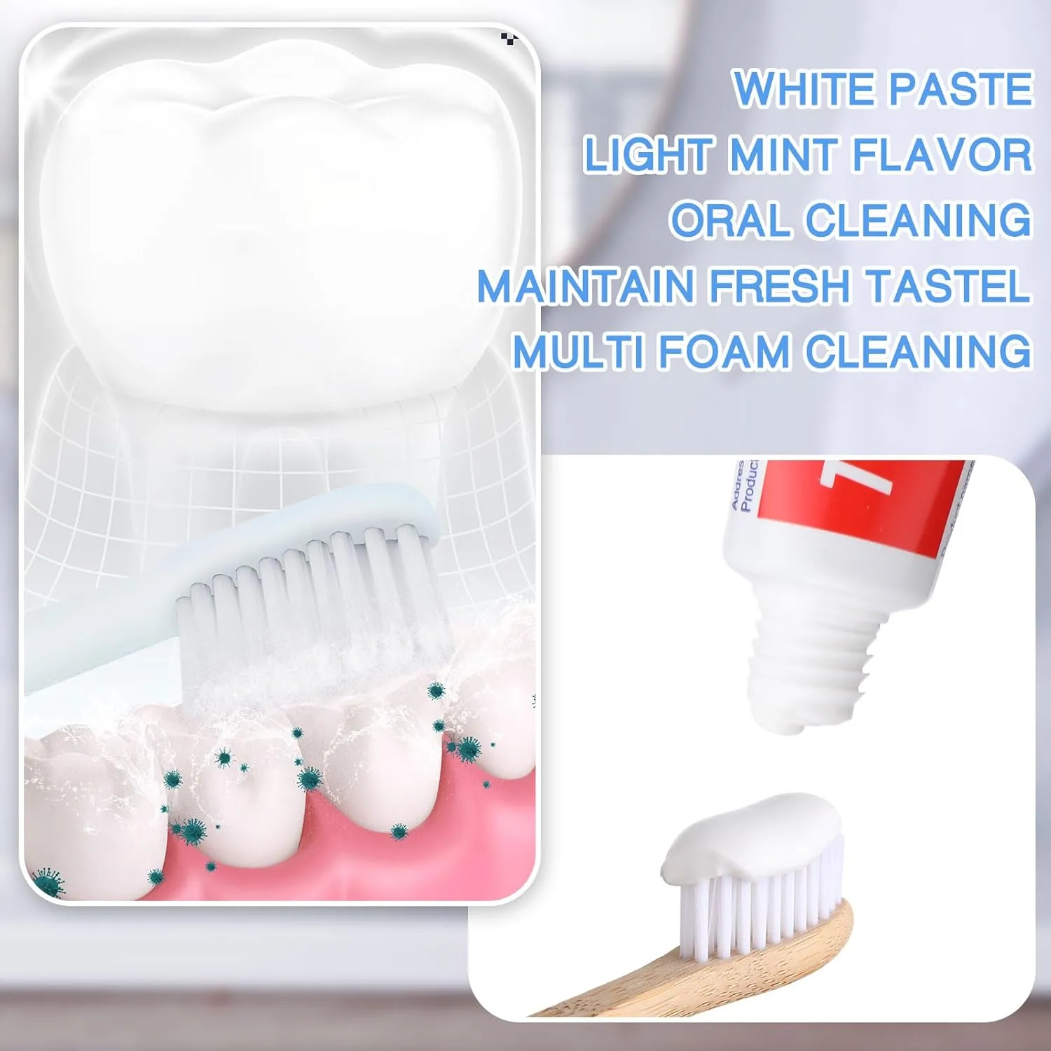160 Pcs 0.85oz Mini Toothpaste Bulk Regular Mint Toothpaste, Helps Freshens Breath, Travel Size for Home Hotel Office School Travel