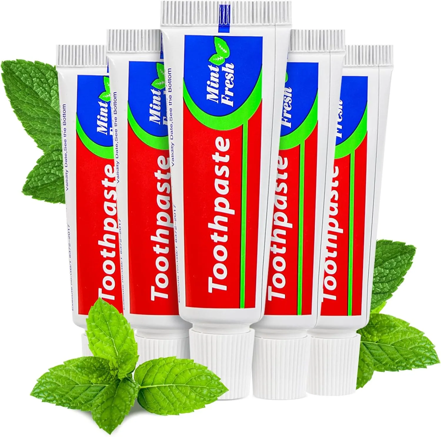 200 Tubes Travel Size Toothpast Bulk,0.88 oz/25 Grams Mint Small Disposable Toothpaste 1.3x3.9 inches Fresh Scent Bulk Toothpaste Travel Size for Hotel,Camping,Homeless,Charity,Guests