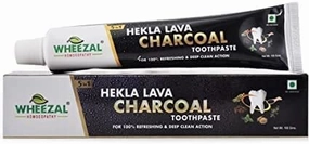 2pack Hekla Lava Freshening Charcoal Toothpaste (100g)