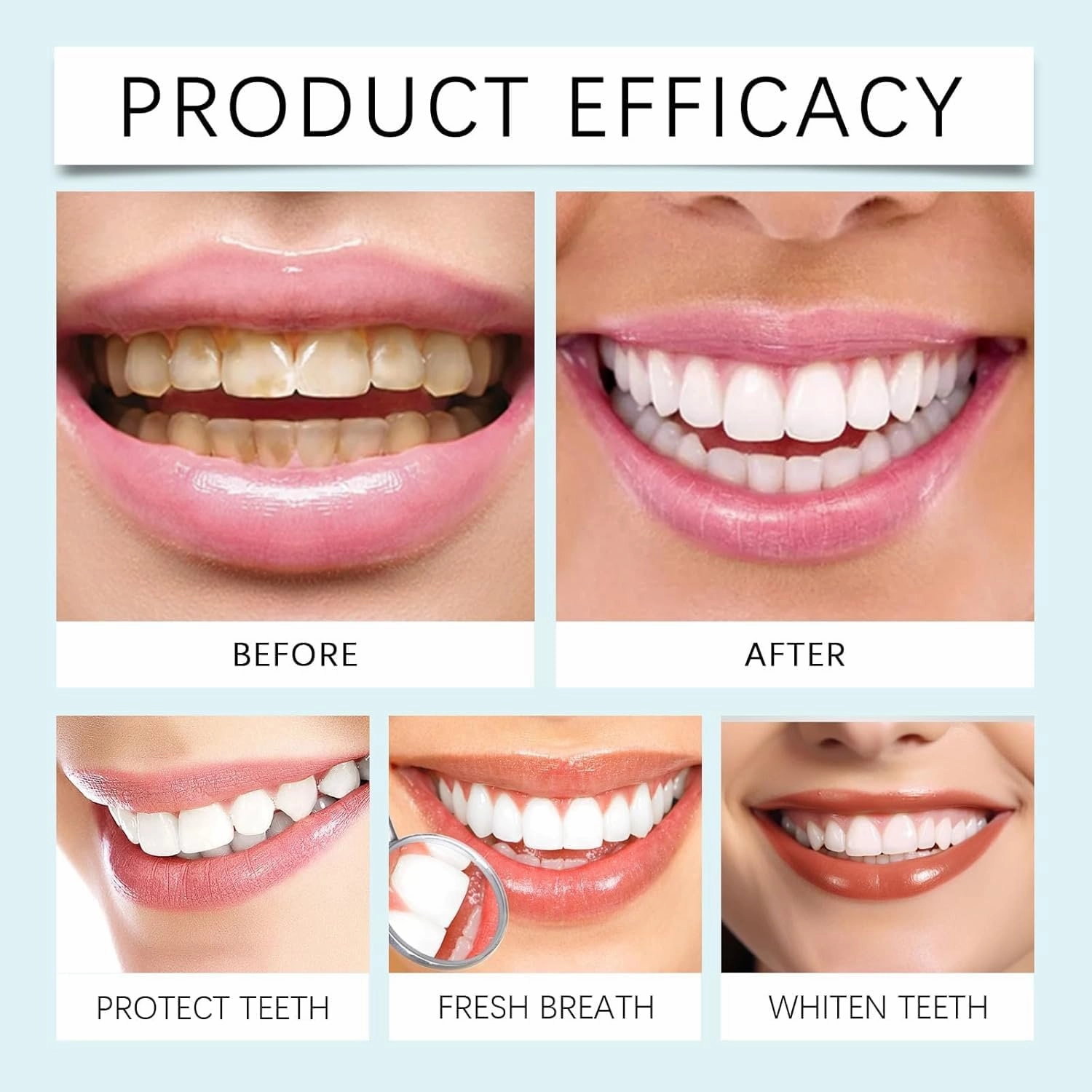 2PCS Niacinamide Whitening Toothpaste - Triple Whitening Niacinamide Toothpaste,Fluoride-Free, Gentle Mint, Breath Freshening, Enamel Protection and Tooth Strengthening (2)