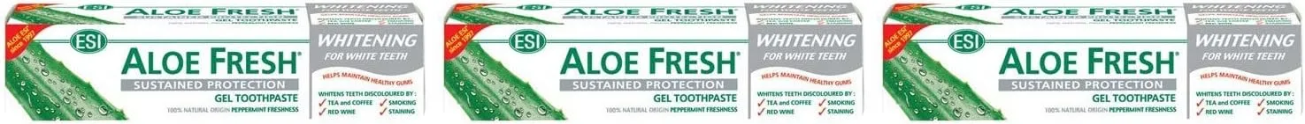 (3 Pack) - ESI - Smile Whitening Toothpaste | 100ml | 3 Pack Bundle