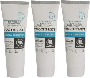 (3 PACK) - Urtekram - Mint with Green Tea Toothpaste | 75ml | 3 PACK BUNDLE