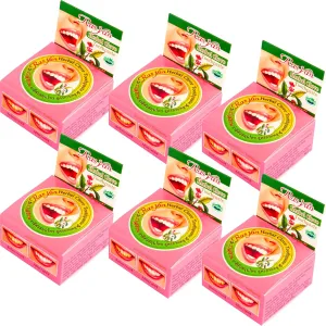 6 Pcs. of Ras Yan Herbal Clove Concentrated Toothpaste in Round Box 25 Gram. Original from Thailand.