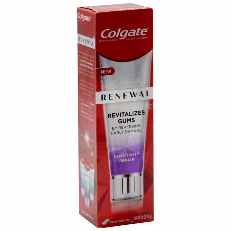 6-Pack: Colgate Renewal Sensitivity Repair Gel Toothpaste in Fresh Mint