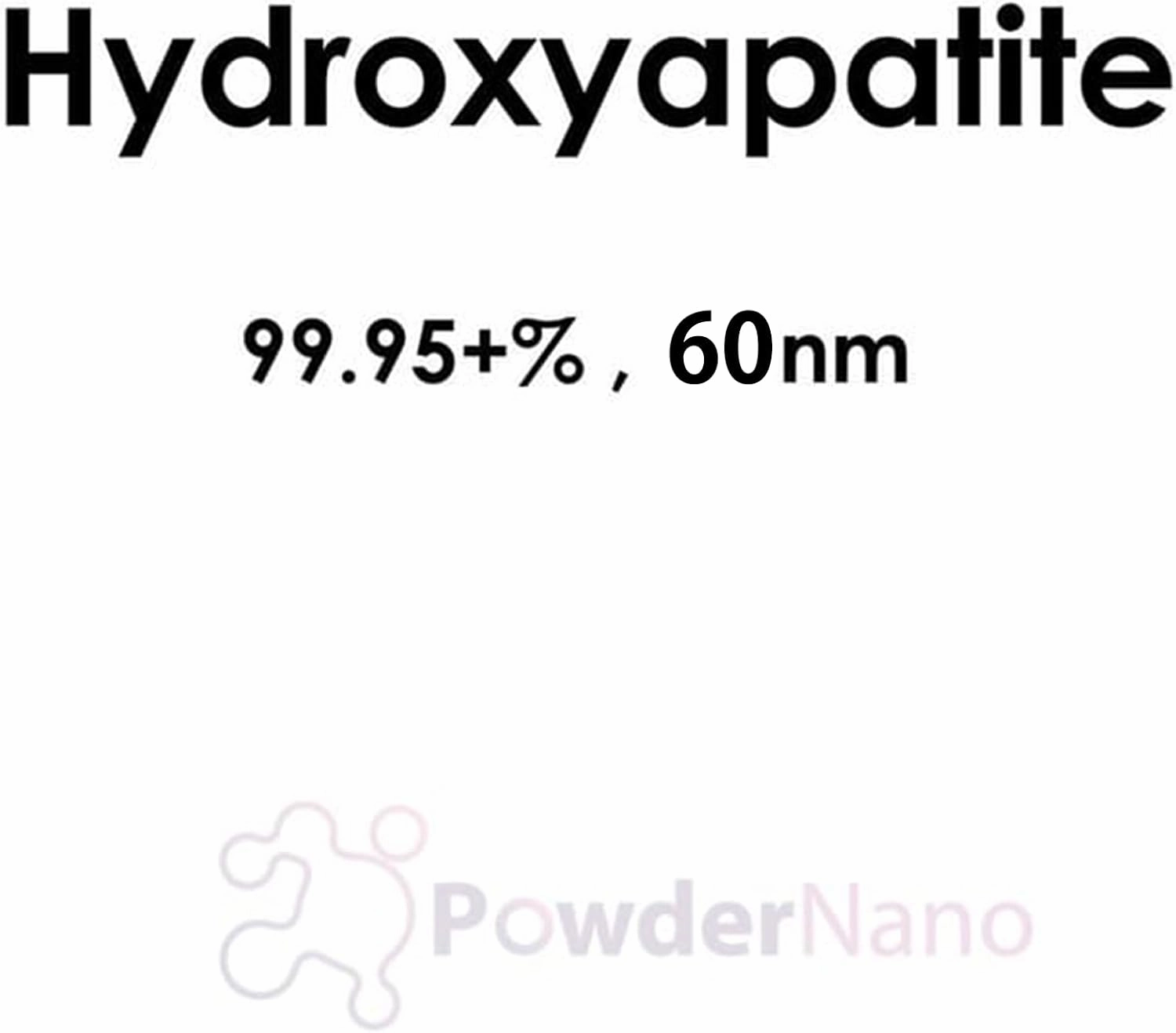 99.5% Pure Nano Hydroxyapatite Powder for DIY Toothpaste, Teeth Whitening & Soap Making 30 Grams