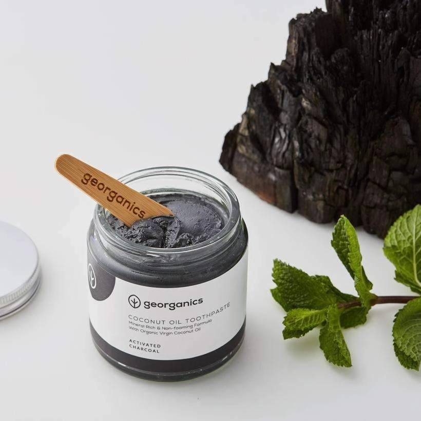 Activated Charcoal Toothpaste from Georganics