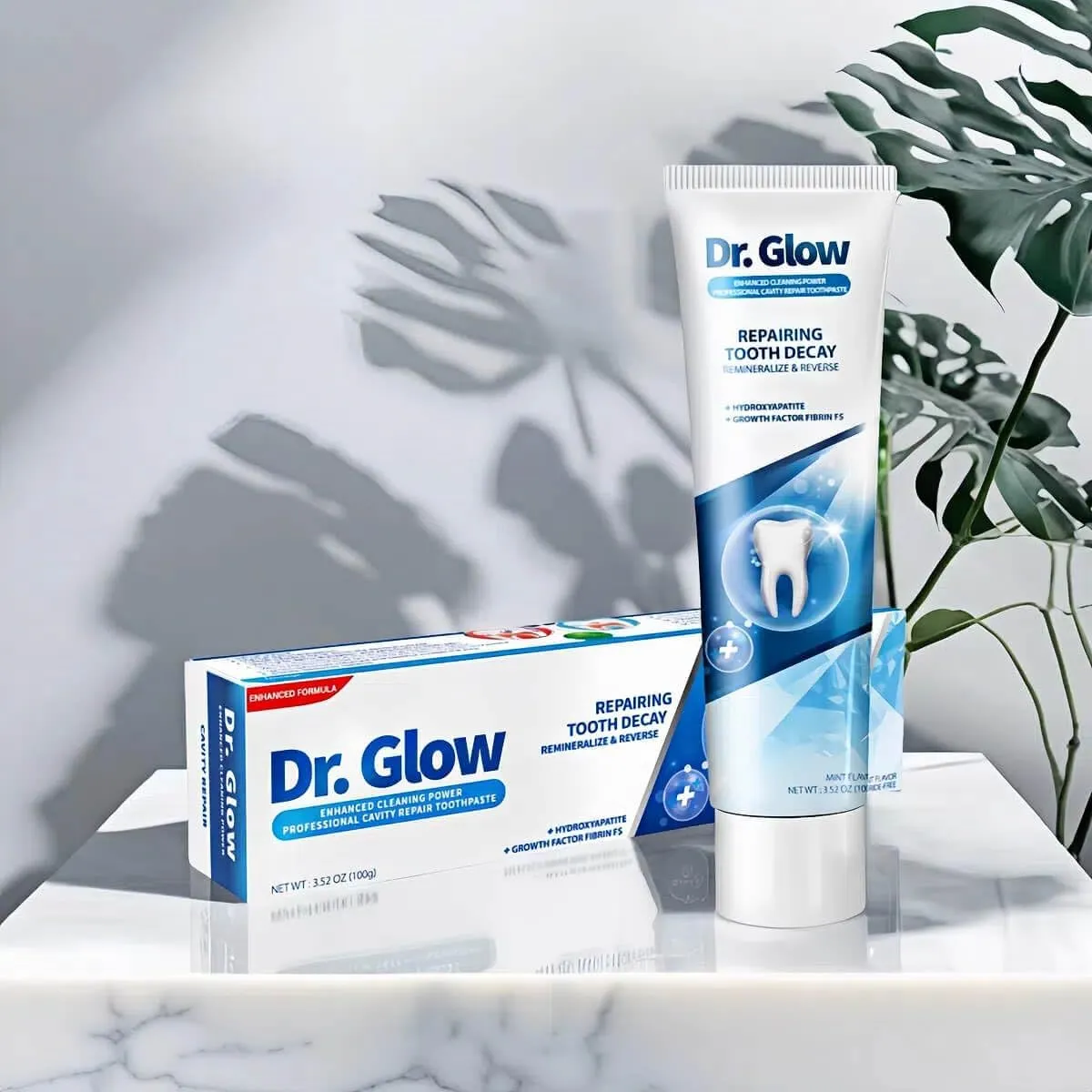Adult Cavity Repair Toothpaste, Cavity Reversing Hydroxyapatite Toothpaste, Cavity Filler for Tooth Remineralization, Tooth Decay Treatment Repair, Enamel Repair Cavity Remover, Fluoride Free