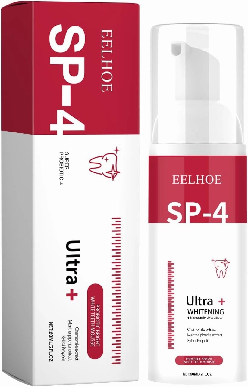 Advanced Teeth Whitening Foam Toothpaste - Deep Clean, Stain Removal, Fresh Breath & Gum Care(1PCS)