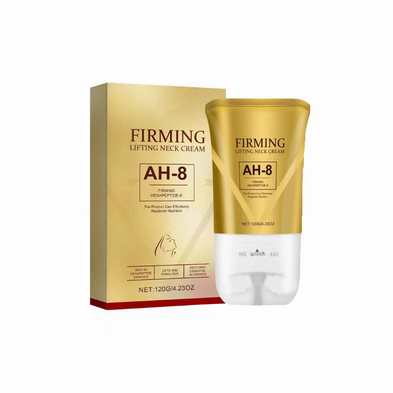 AH-8 Firming Neck Cream for Crepey Skin Body Care Comfort,Roller Neck Cream,Tightening Lotions Cosmetic Skin Body Care Repair (1PCS)