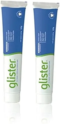 Amway Glister Multi-Action Toothpaste 2X100g Whitens Teeth Remove Plaque Healthy