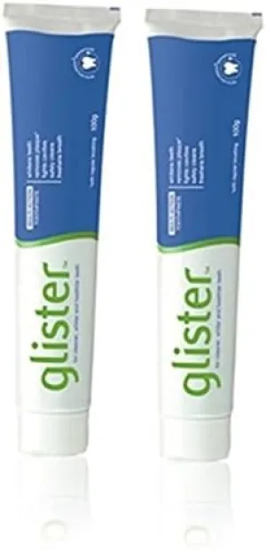 Amway Glister Multi-Action Toothpaste 2X100g Whitens Teeth Remove Plaque Healthy