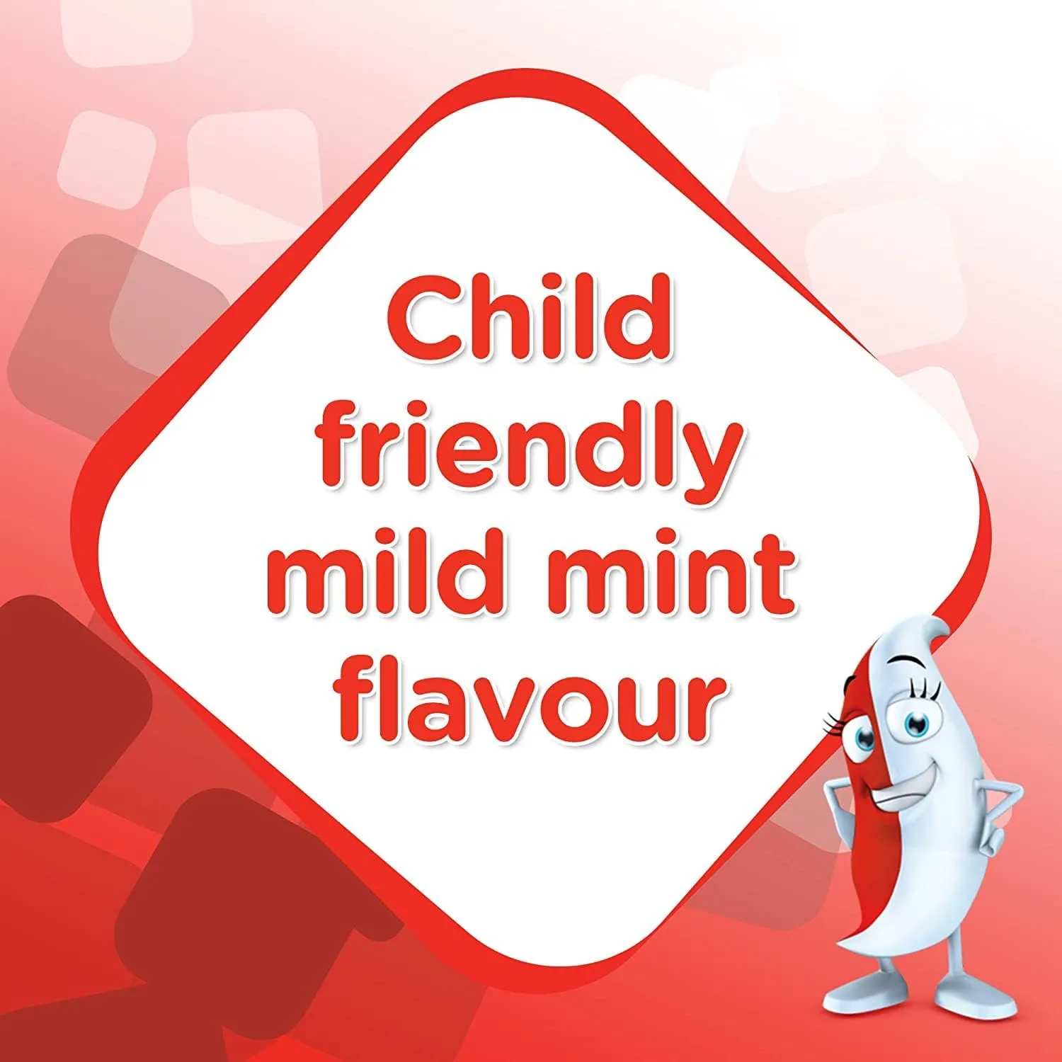 Aquafresh Kids Fluoride Toothpaste Bubble Mint Pump - 4.6 oz, Pack of 4