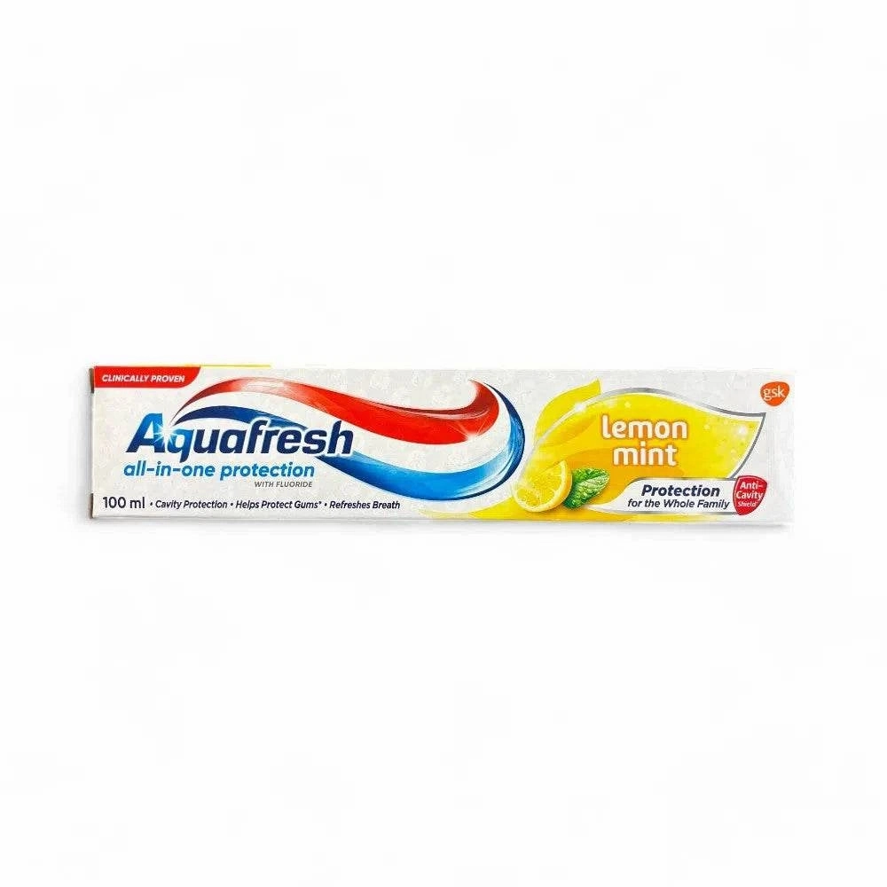 Aquafresh Toothpaste Lemon Mint - 100ml