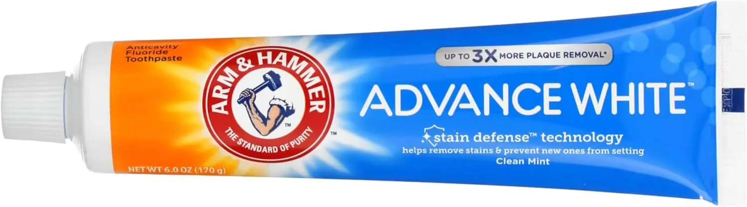 Arm & Hammer Advance White Extreme Whitening Toothpaste - 6 Oz (Pack of 6)