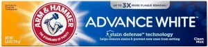 ARM & HAMMER Advance White Toothpaste, Clean Mint, Extreme Whitening 4.3 oz ( Pack of 6)