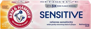 ARM & HAMMER Sensitive Teeth & Gums Toothpaste 4.5 oz (Pack of 4)
