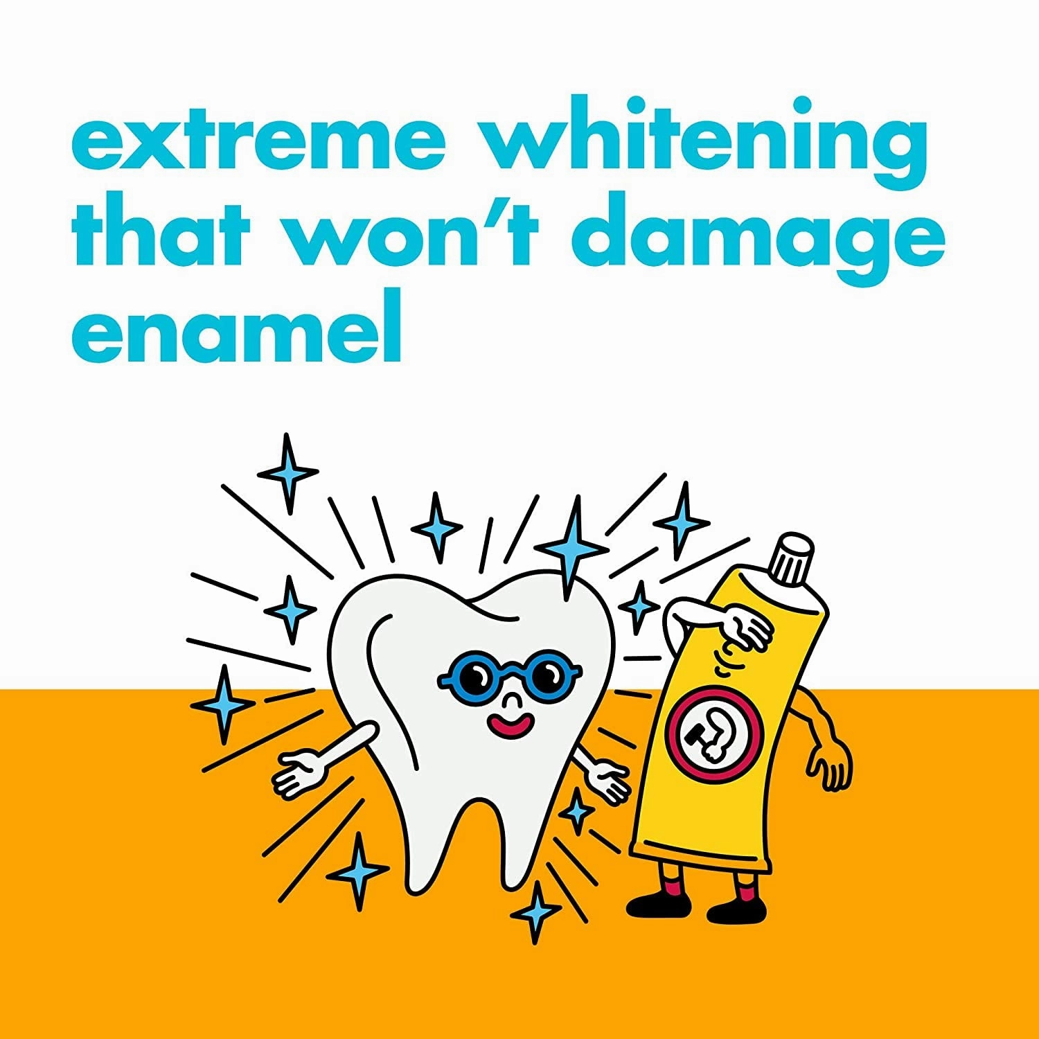 ARM & HAMMER Advance White Baking Soda Toothpaste, Frosted Mint 6 oz (Pack of 4)