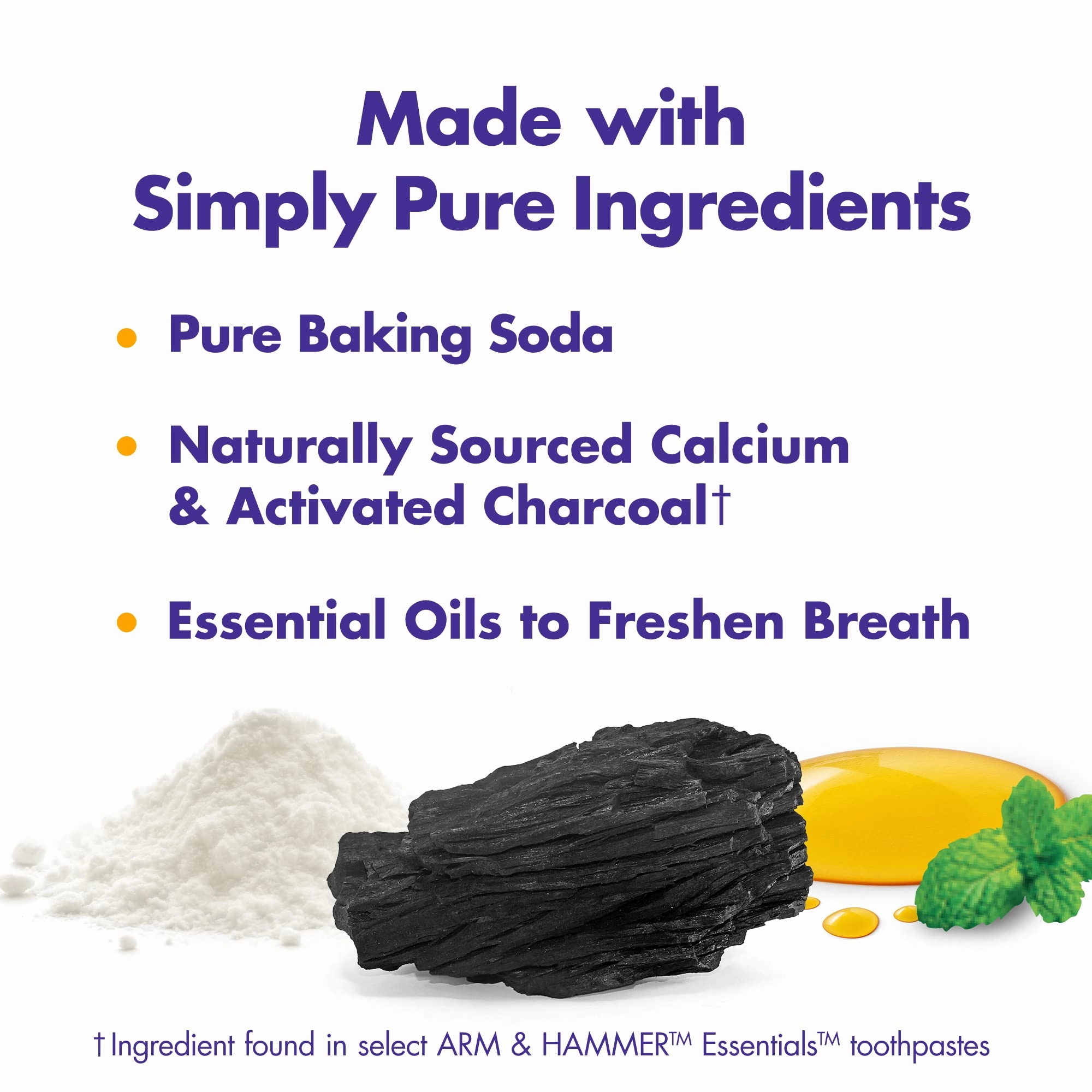 ARM & HAMMER Essentials Whiten & Strengthen Fluoride Toothpaste & Toothpaste Plus TheraBreath Breath Fresheners, Invigorating ICY Mint Flavor, Whitening Anticavity Fluoride Toothpaste