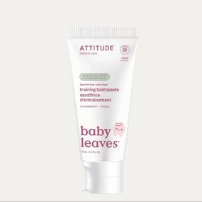 Baby and Child Fluoride-Free Training Toothpaste, Strawberry