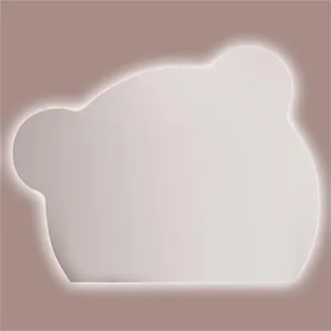 Bathroom Mirror, Modern Anti-Fog Makeup Mirror Dimmable Smart with Touch Switch for Home Decoration(B,80 * 95CM)