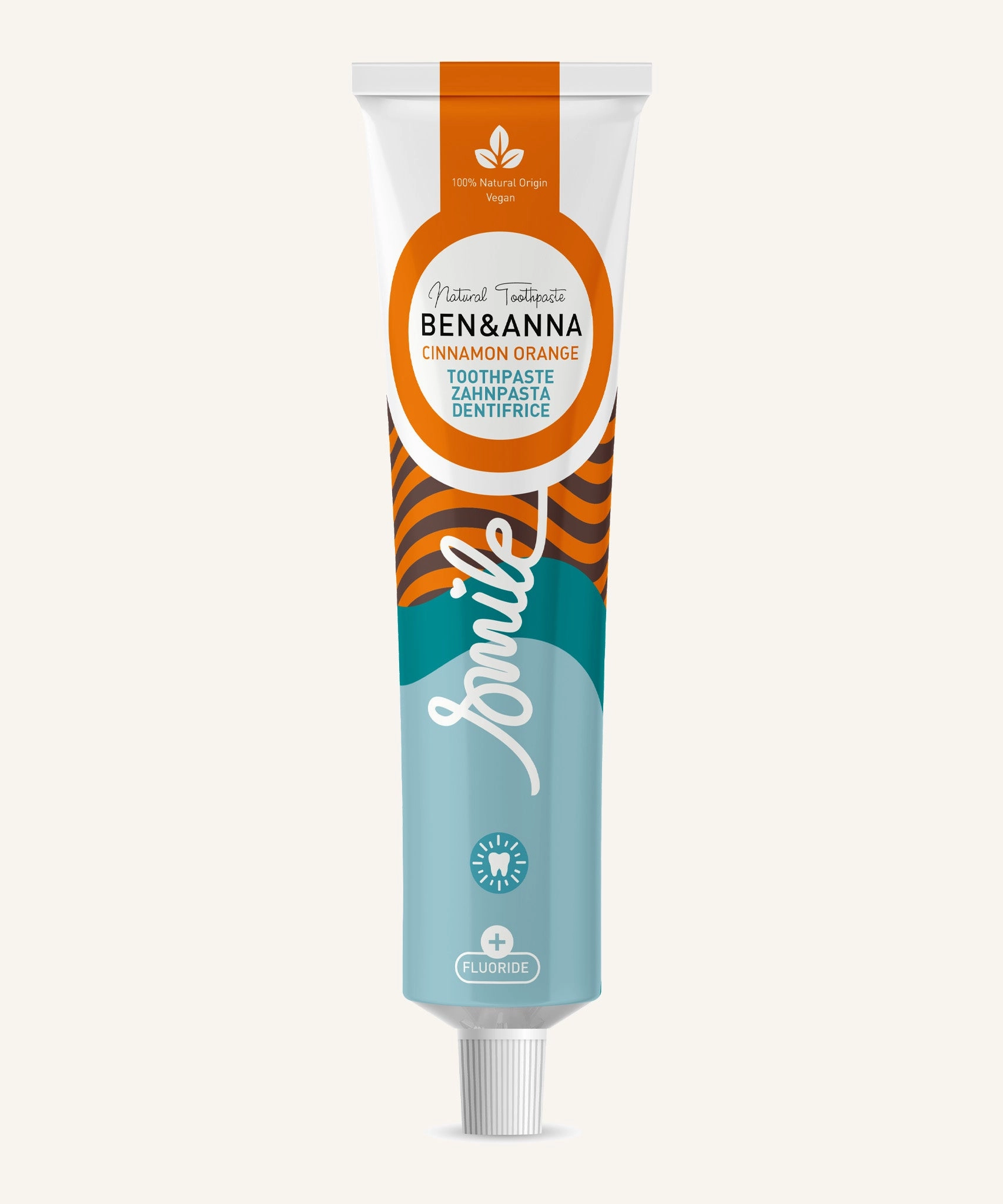 Ben & Anna Fluoride Toothpaste - Cinnamon Orange