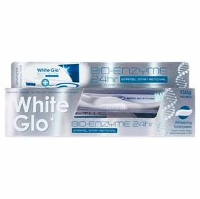 Bio Enzyme 24h Enamel Stain Removal toothpaste with fruit enzyme extract 115ml   toothbrush