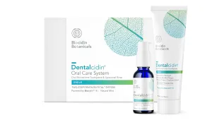 Biocidin Dentalcidin Oral Care System - Fluoride Free Toothpaste & Oral Rinse - 100% Plant-Based - Professional Strength Mouth Wash & Toothpaste for Adults & Kids 2  (2 Piece Set)
