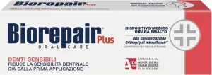 Biorepair Sensitive Teeth Daily Toothpaste - 2.54 Fluid Ounces (75ml) Tubes (Pack of 2) [ Italian Import ]