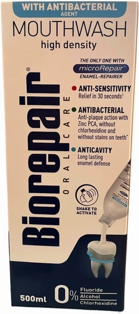 Biorepair: " Collutorio " Mouthwash Gum Protection - 500ml/16.9 fl.oz [ Italian Import ]