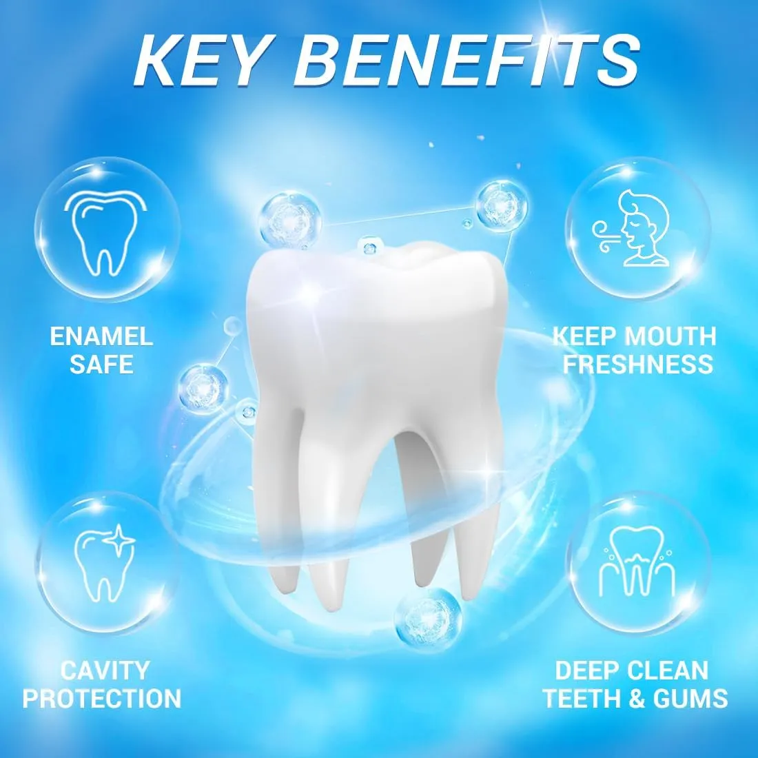 BodyAccel Nicotinamide Dazzle White Toothpaste,Toothpaste Fresh Breath Niacinamide, Repair and Protect Teeth, for Sensitive Teeth and Cavity Prevention, Antiplaque, Natural Peppermint (01) (4pcs)