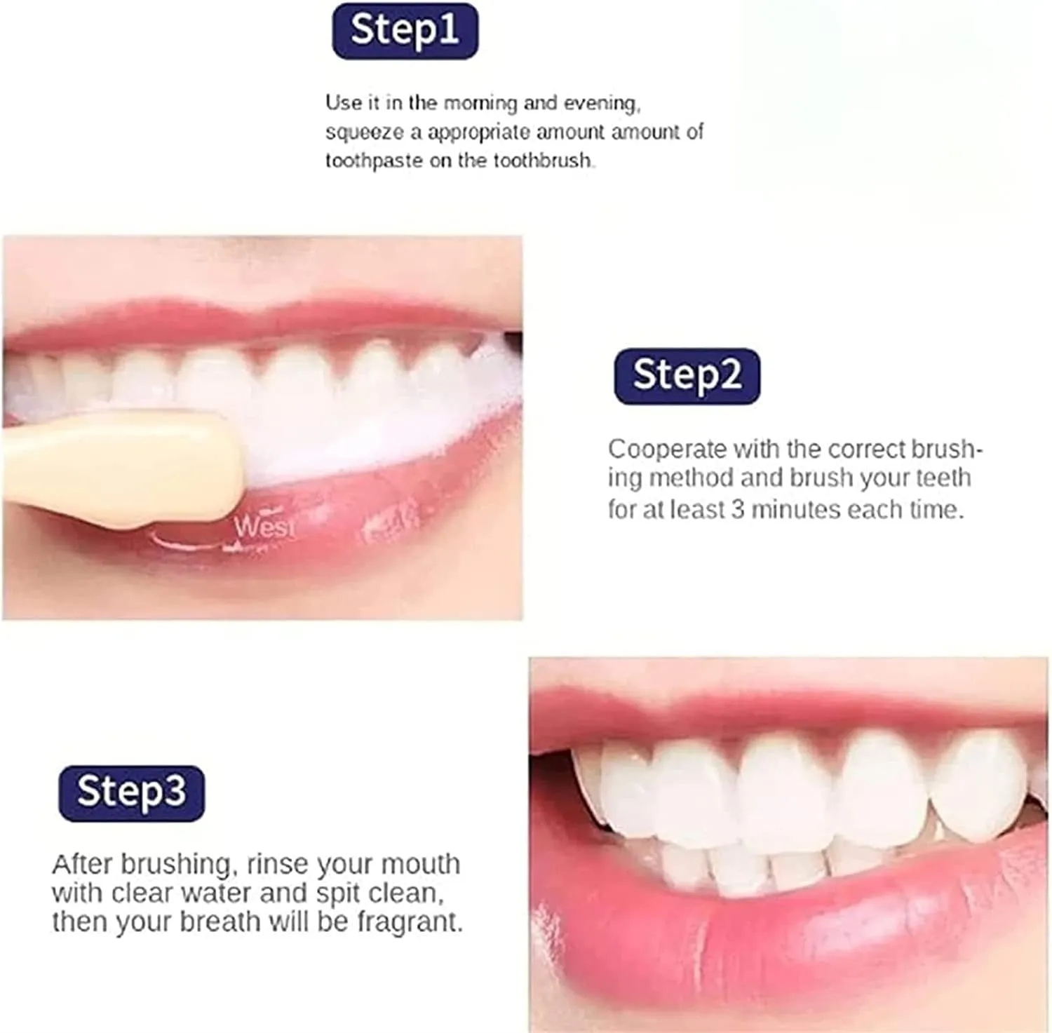 Bodyexcel Niacinamide Toothpaste, Bodyexcel Toothpaste, Niacinamide Whitening Tooth Paste, Breath Freshening, Enamel Protection and Tooth Strengthening (2pc)