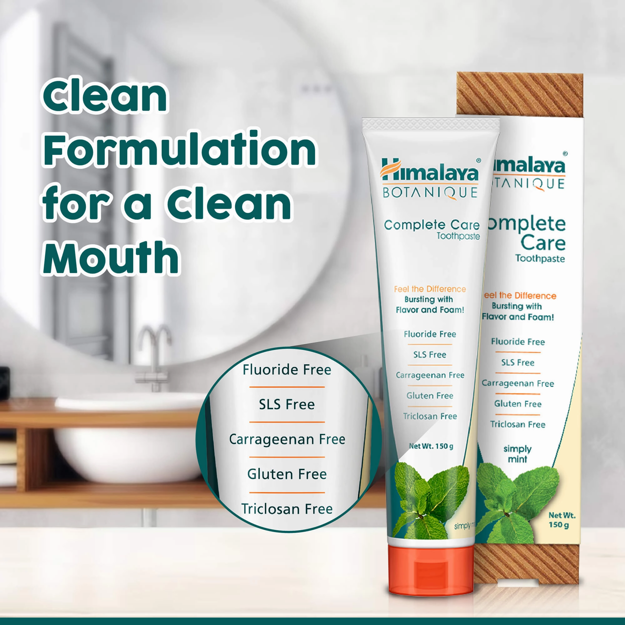 BOTANIQUE Complete Care Toothpaste (Simply Mint)