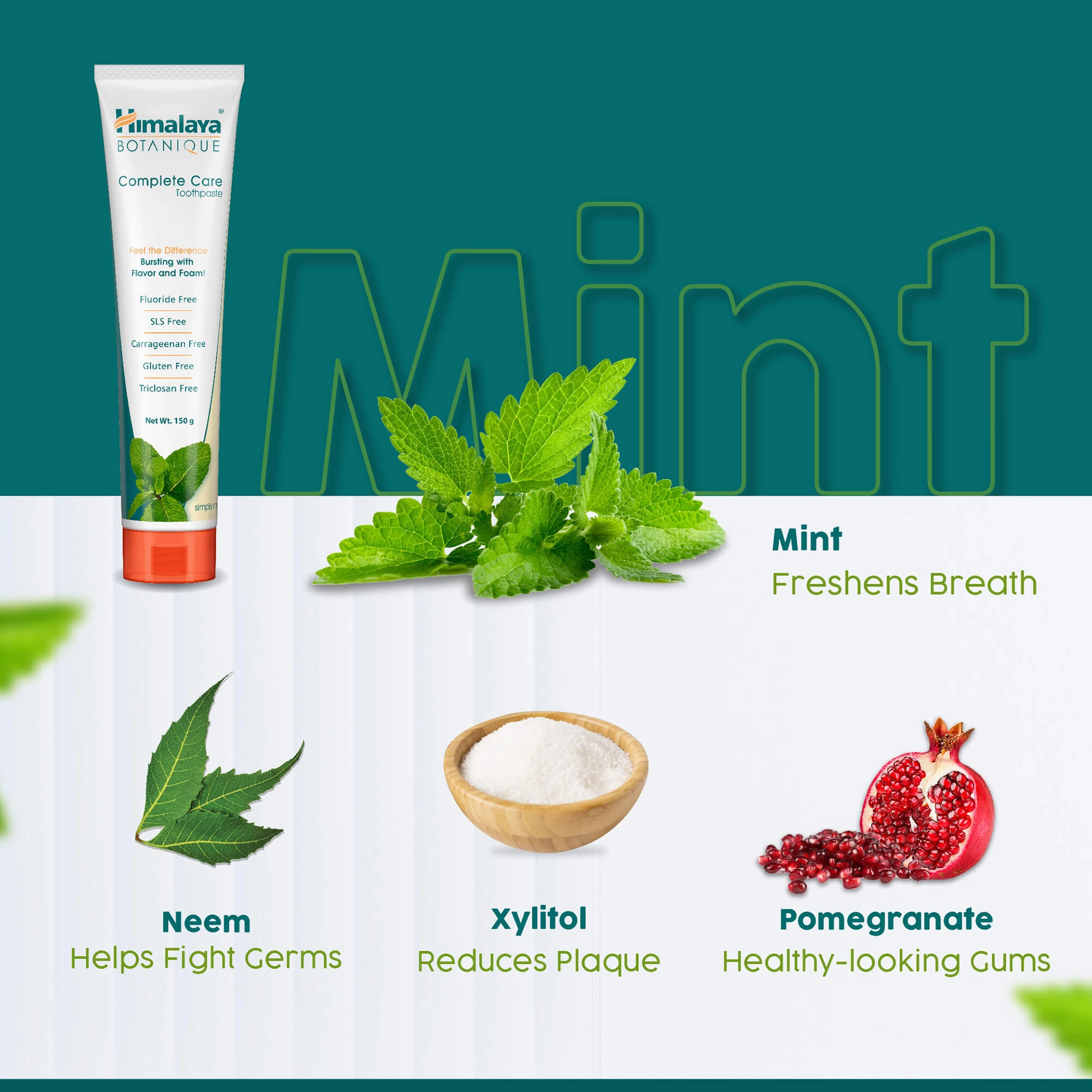 BOTANIQUE Complete Care Toothpaste (Simply Mint)