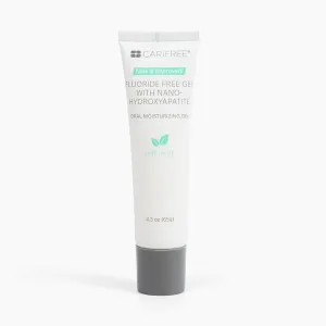 CariFree Fluoride Free Gel, Mint Flavored, Nano Hydroxyapatite Toothpaste, Neutralizes pH, Freshens Breath & Moistens Mouth, Dentist Recommended for Oral Care, 2.3 oz (Pack of 1), Soft Mint