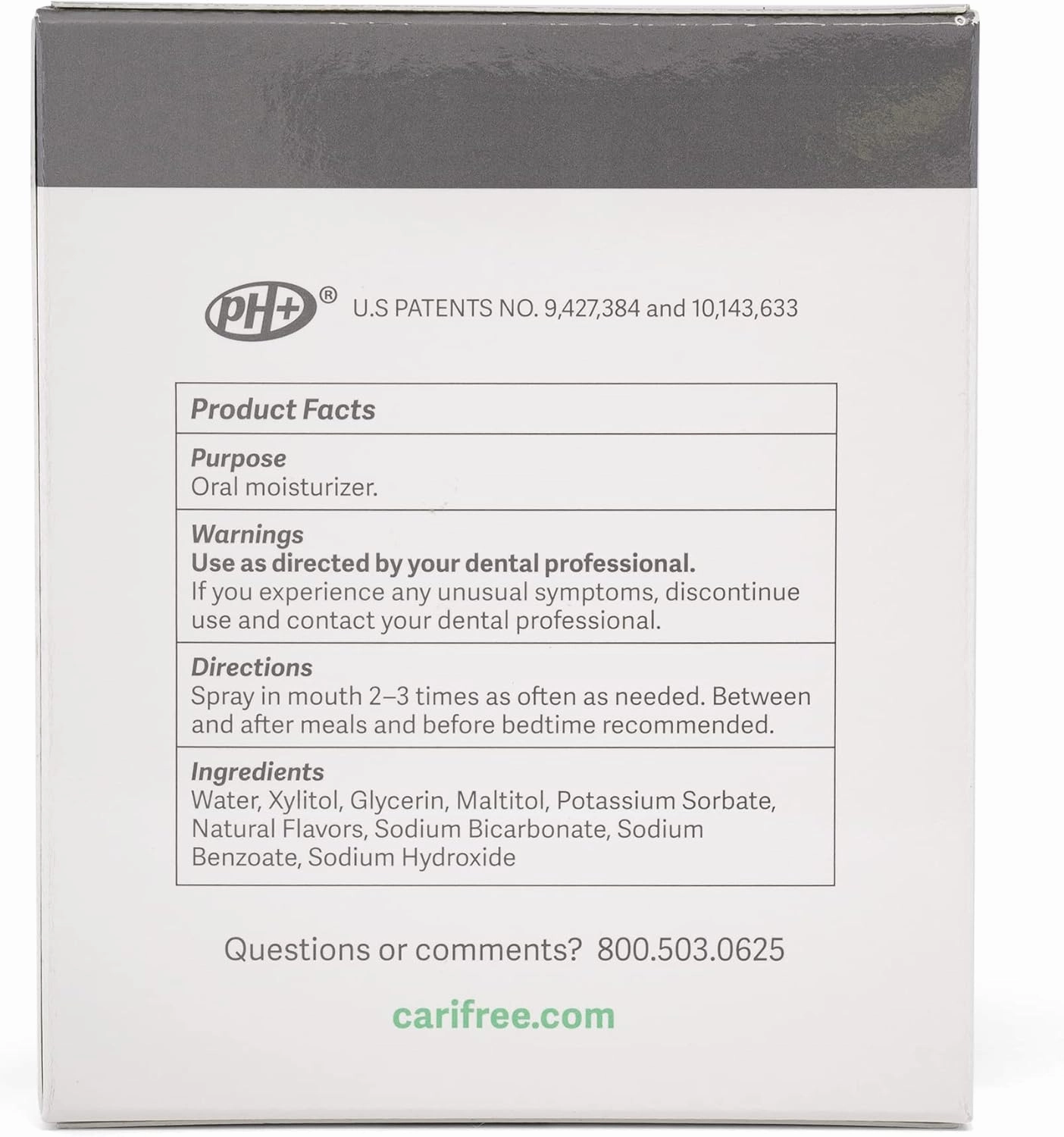 CariFree Maintenance & Prevention Starter Kit, Mint | Anti-Cavity Fluoride Toothpaste & Mouthwash Freshens Breath and Moistens Mouth | Dentist Recommended for Oral Care (3 Piece Set)