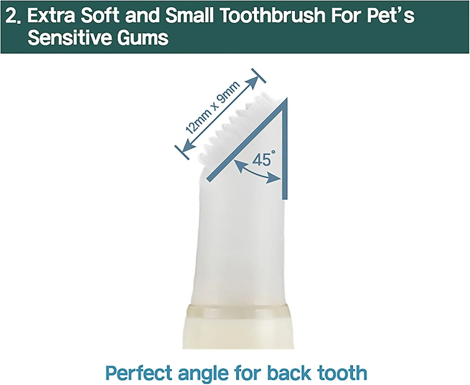 Cat Toothbrush Toothpaste Dental Care - All in One Kit, Cat Toothpaste in Toothbrush, Tooth Whitening & Cleaning, Oil for Healthy Gums (1 Pack, 3 Count)