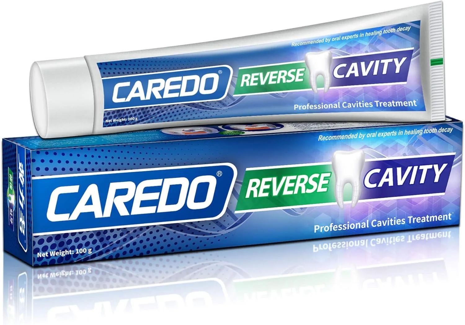 Cavity Reversal Hydroxyapatite Toothpaste for Adults, Cavity Tooth Filler as Home Cavity Repair, Fluoride Free Reverse Cavities Treatment for Tooth Decay Repair, Remineralizing Repair 3.52OZ