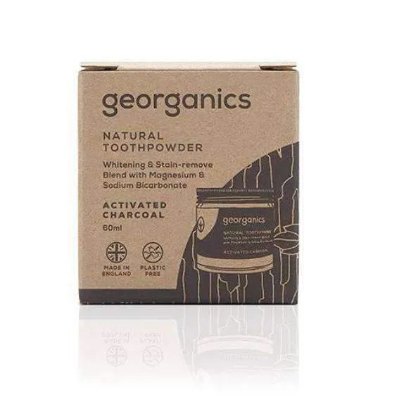 Charcoal Tooth Powder from Georganics