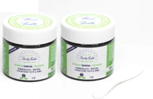 Charcoal Toothpaste Xtra Whitening Toothpaste - by Lucky Teeth - All Natural, Organic, Remineralizing and Fortifying (2 Pack)