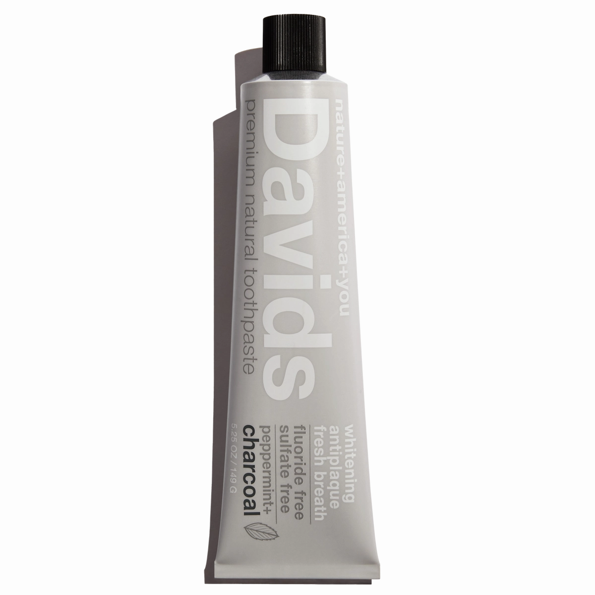 Charcoal   Peppermint Premium Natural Toothpaste