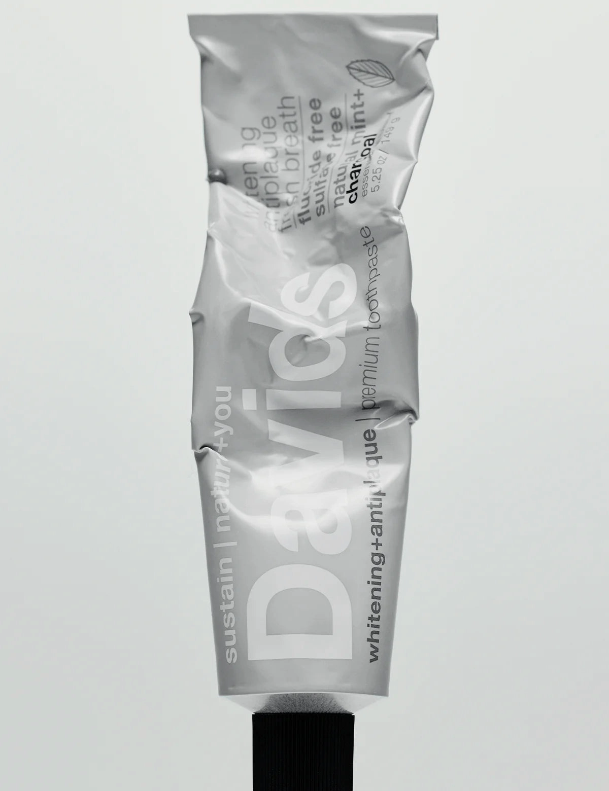 Charcoal   Peppermint Premium Natural Toothpaste