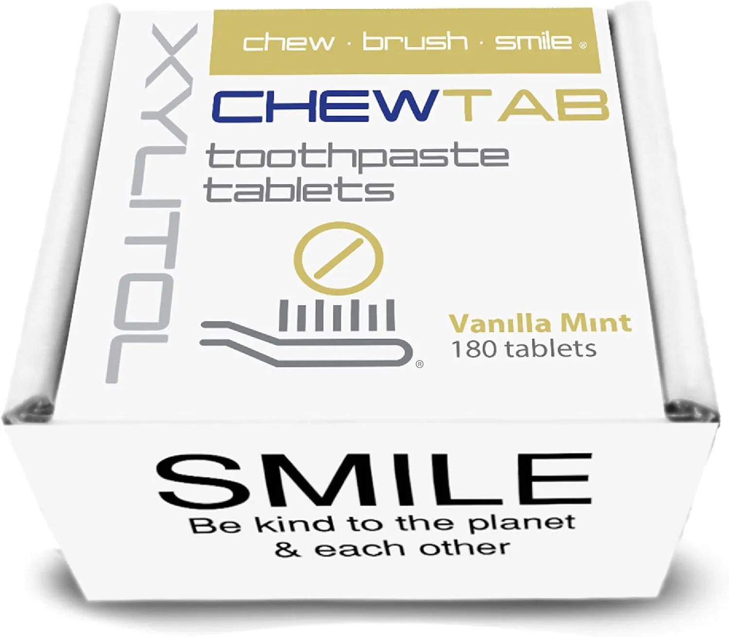 Chewtab Toothpaste Tablets Vanilla Mint Refill