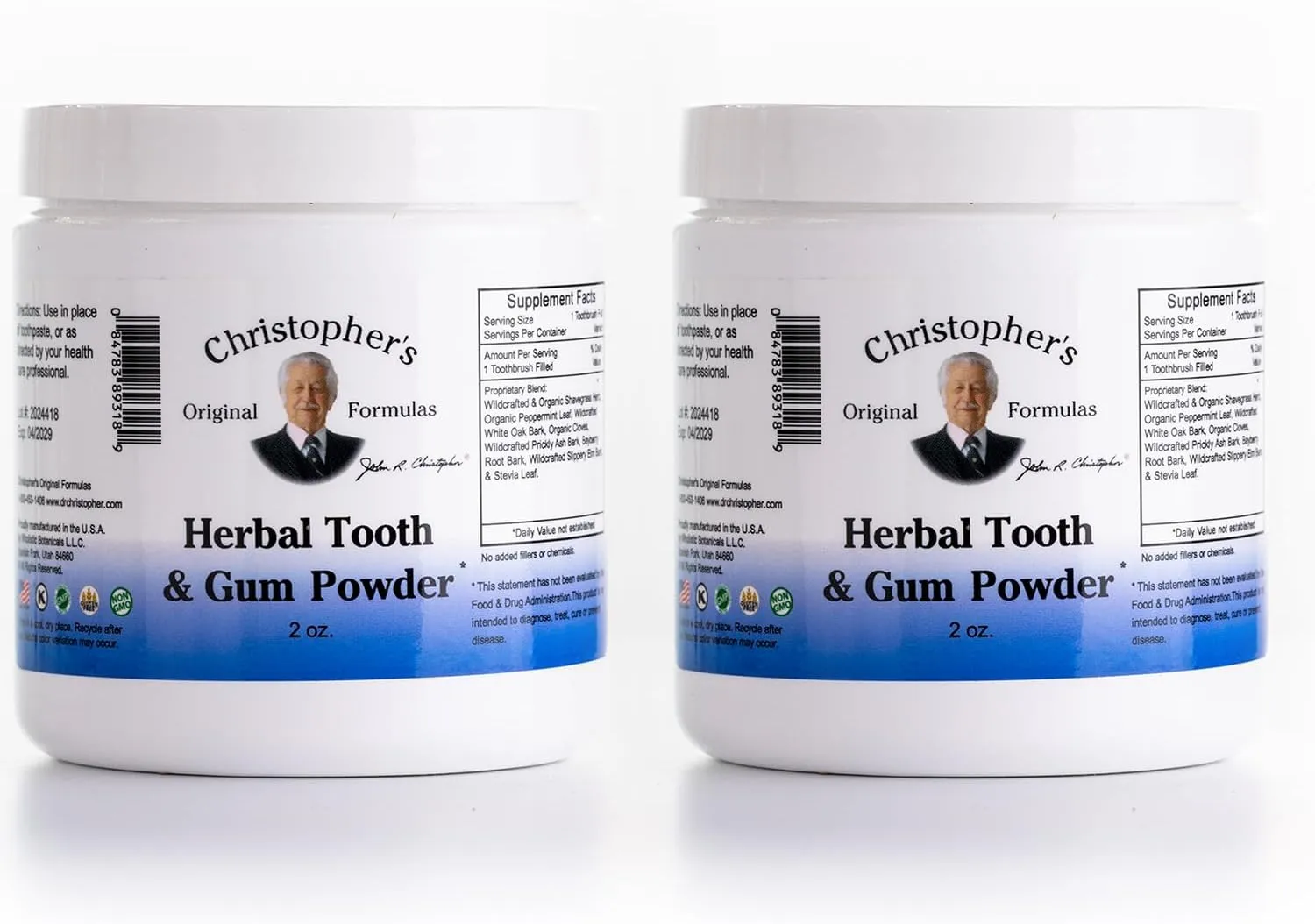 Christopher's Original Formulas Herbal Tooth and Gum Powder, 2 Ounce (Pack Of 2)