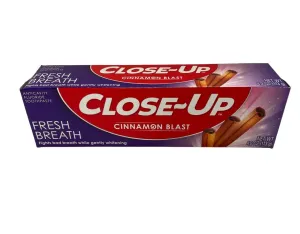 Close-Up Fluoride Toothpaste, Freshening Red Gel 4 oz (Pack of 5)
