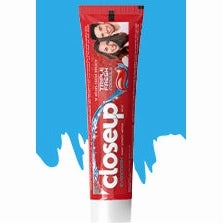 CLOSE UP Triple Fresh Gel Toothpaste, for 12 hours fresh breath, Menthol Fresh, with antibacterial mouthwash & microshine crystals, 75ml x 4