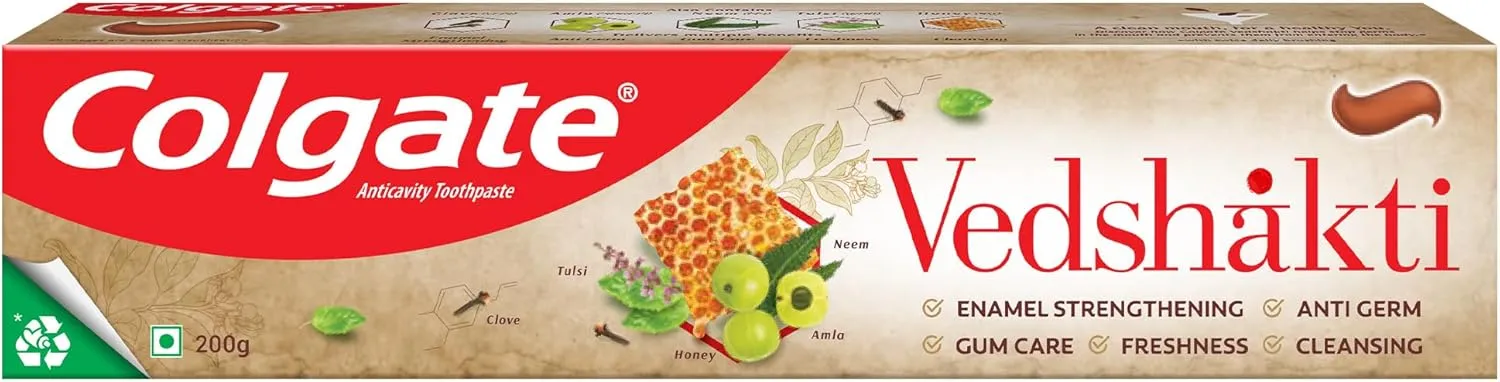 Colgate Swarna Vedshakti - 200g (Pack of 3)
