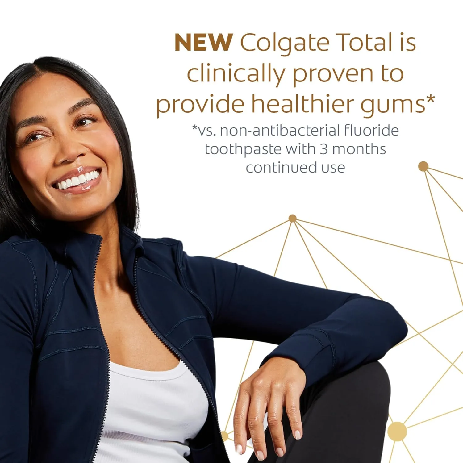 Colgate Total Active Prevention Deep Clean Toothpaste, Anticavity Fluoride Toothpaste, Clinically Proven Fluoride Formula Helps Fight Plaque Bacteria, Mint, 3 Pack, 5.1 oz